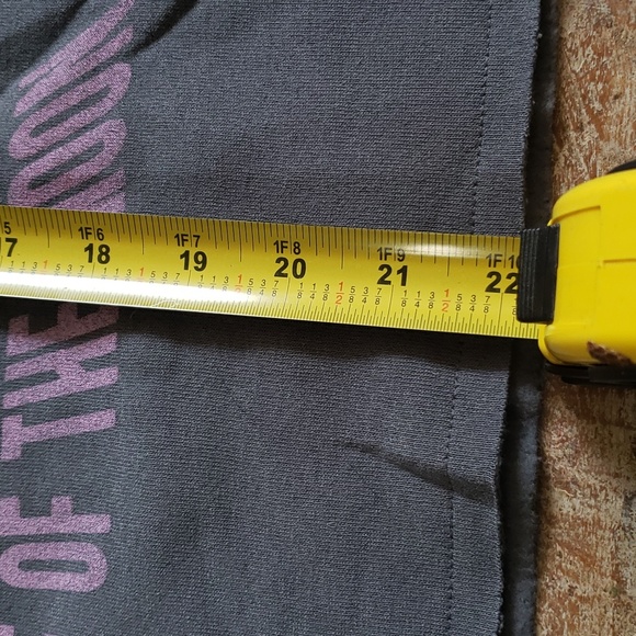 GRAYSON THREADS Pink Floyd DARK SIDE OF THE MOON, oversized LG soft Crop Top NWT - Picture 9 of 9